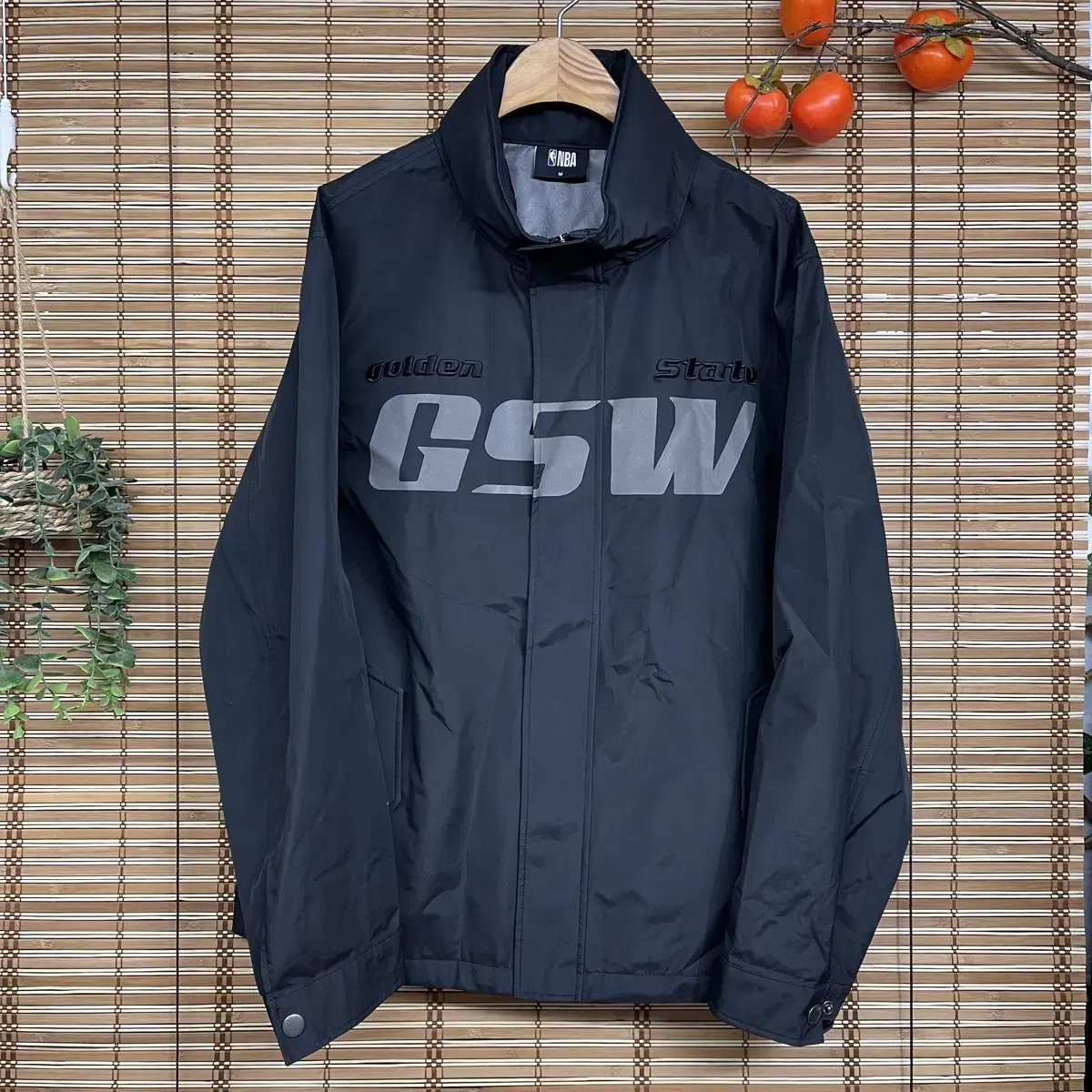 [L] GSW WARRIORS 숏 야상 점퍼 (NBA) M0029